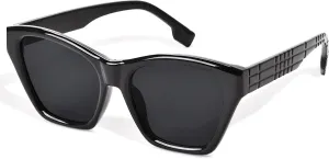 Sqaure Cateye Sunglasses Womens Trendy Classic Sun Glasses UV400 Protection Fashion Retro Shades Driving Glasses