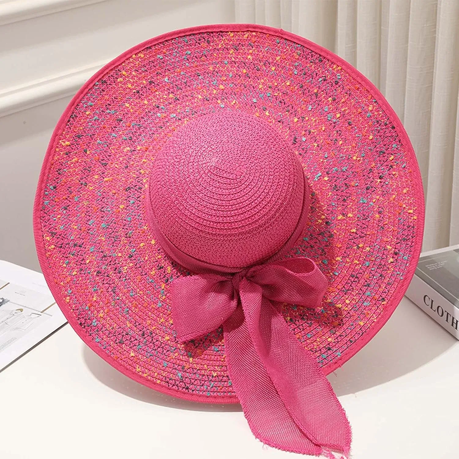 Summer Beach Sun Hats for Men Women Foldable Floppy Travel Packable Hat, Wide Brim Hat s Birthday Easter