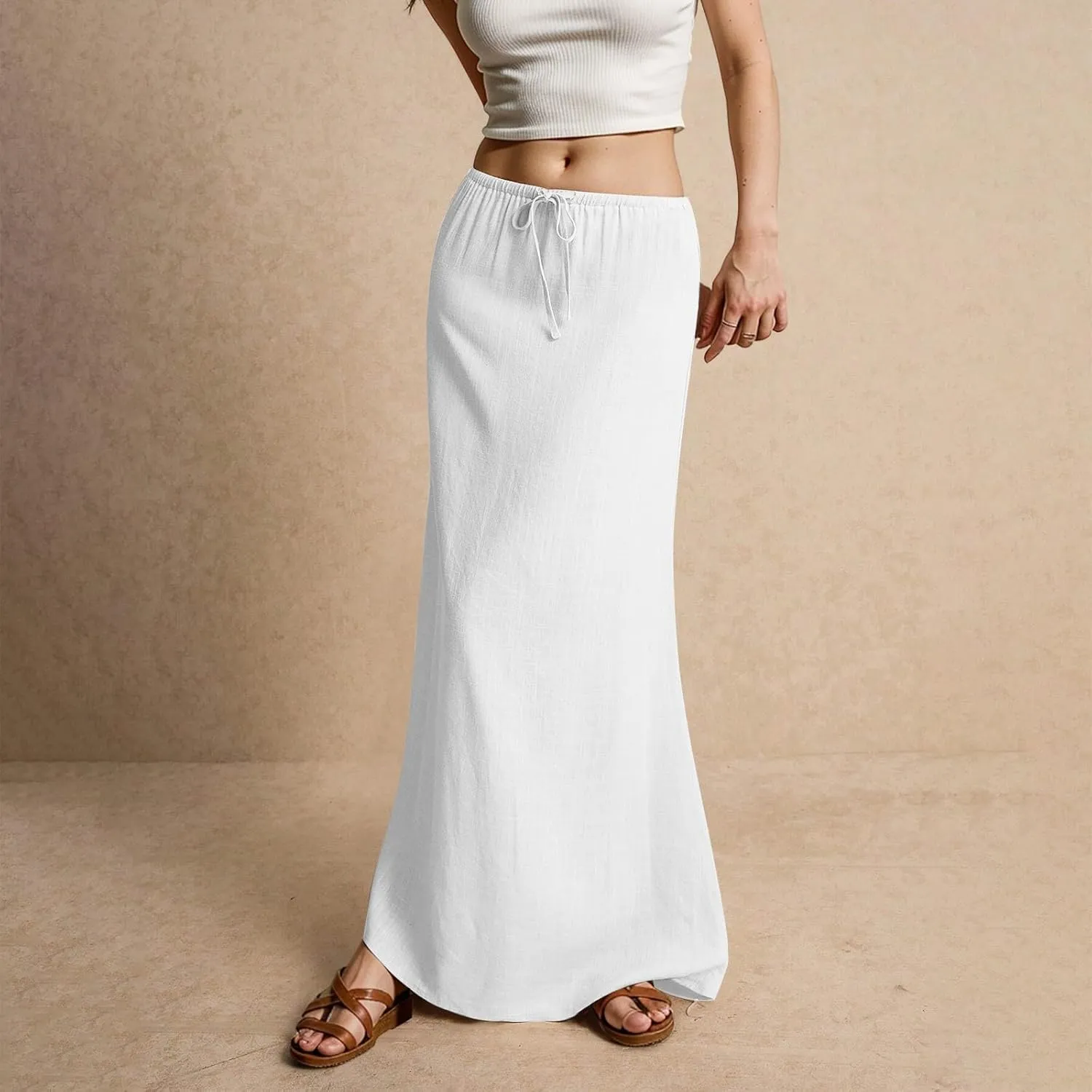 Summer Skirts for Women Elastic Waist Peasant Cute Going Out Flutter Festival Trendy Country Swing Skirts for Women Trendy