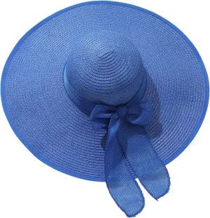 Sun Hats for Women Beach Hat Wide Brim Hat Breathable Foldable Packable Handmade Cap for Travel UPF