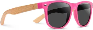 TREEHUT Ebony Stylish Wood Frame Sunglasses - Temples Classic Retro Square Wood Lightweight Sunglasses - Perfect for Fishing Driving Walking Usage - Bamboo Yellow