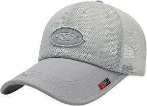Unisex Breathable Full Mesh Hat Summer Mesh Baseball Cap Trucker Hat Baseball Cap for Men Women Outdoor Sports