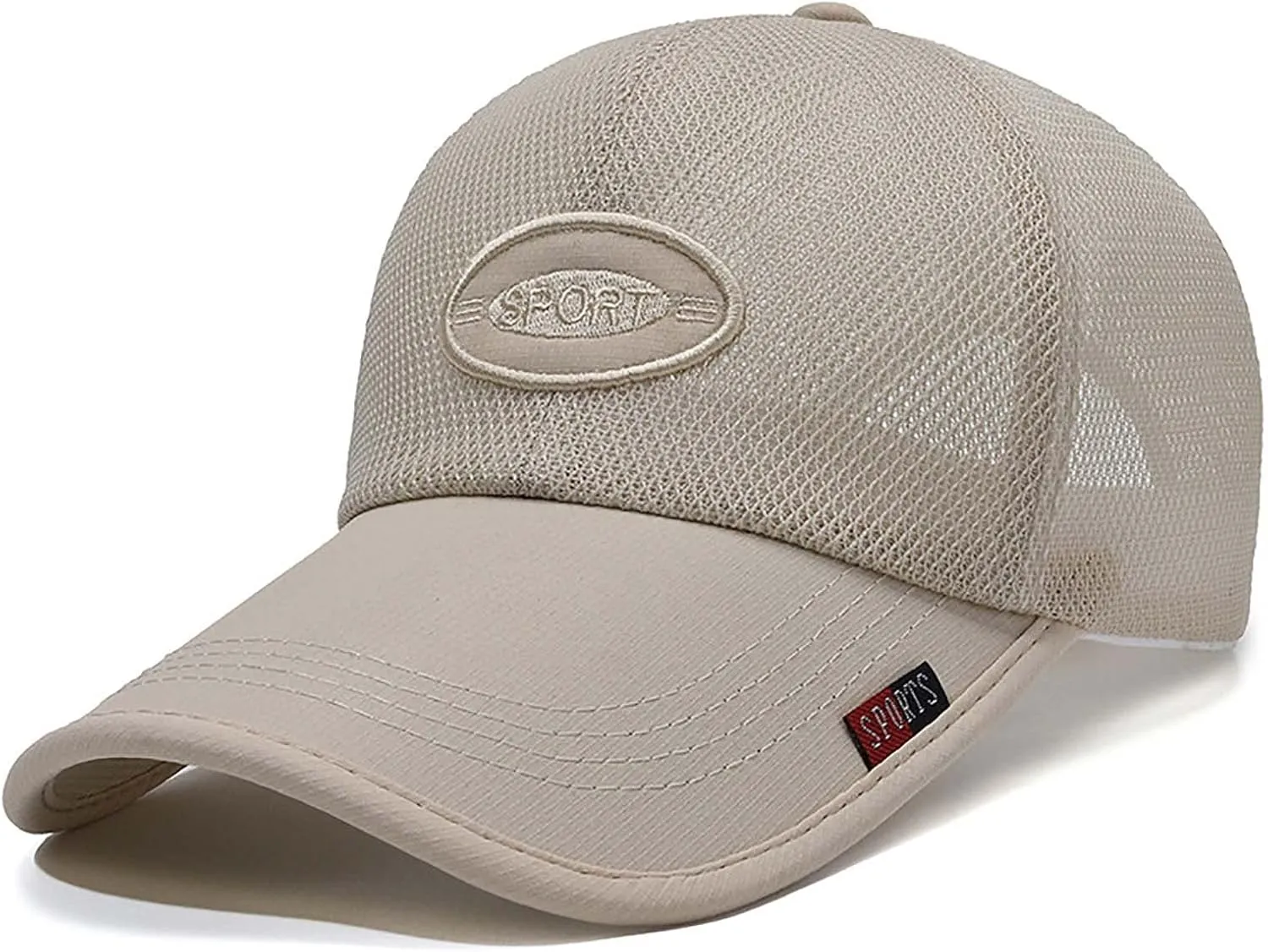 Unisex Breathable Full Mesh Hat Summer Mesh Baseball Cap Trucker Hat Baseball Cap for Men Women Outdoor Sports