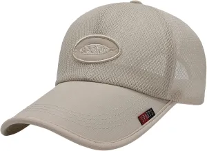 Unisex Breathable Full Mesh Hat Summer Mesh Baseball Cap Trucker Hat Baseball Cap for Men Women Outdoor Sports