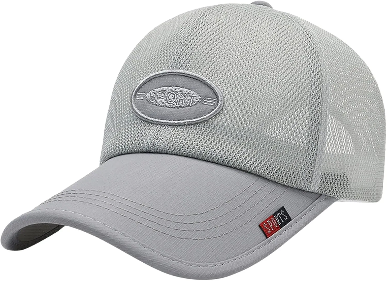 Unisex Breathable Full Mesh Hat Summer Mesh Baseball Cap Trucker Hat Baseball Cap for Men Women Outdoor Sports