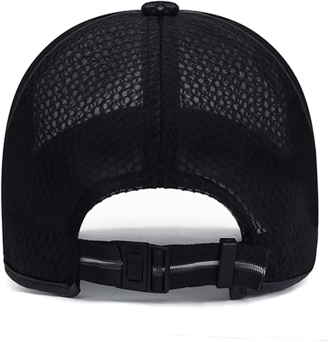 Unisex Quick-Dry Baseball Cap with Breathable Mesh Adjustable Sports Hat Running Cap Outdoor Sun Hat for Men