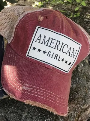 Vintage Life Funny Hats for Women and Girls, Distressed Trucker Baseball Cap with Sayings