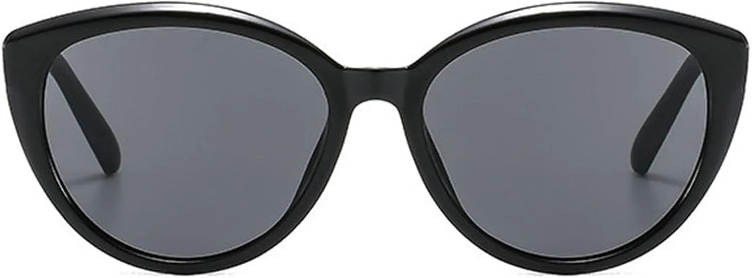 willochra Vintage Cat Eye Sunglasses Women 90s Classic Round Sun Glasses Retro Shades Fashion Gradient Sunglasses