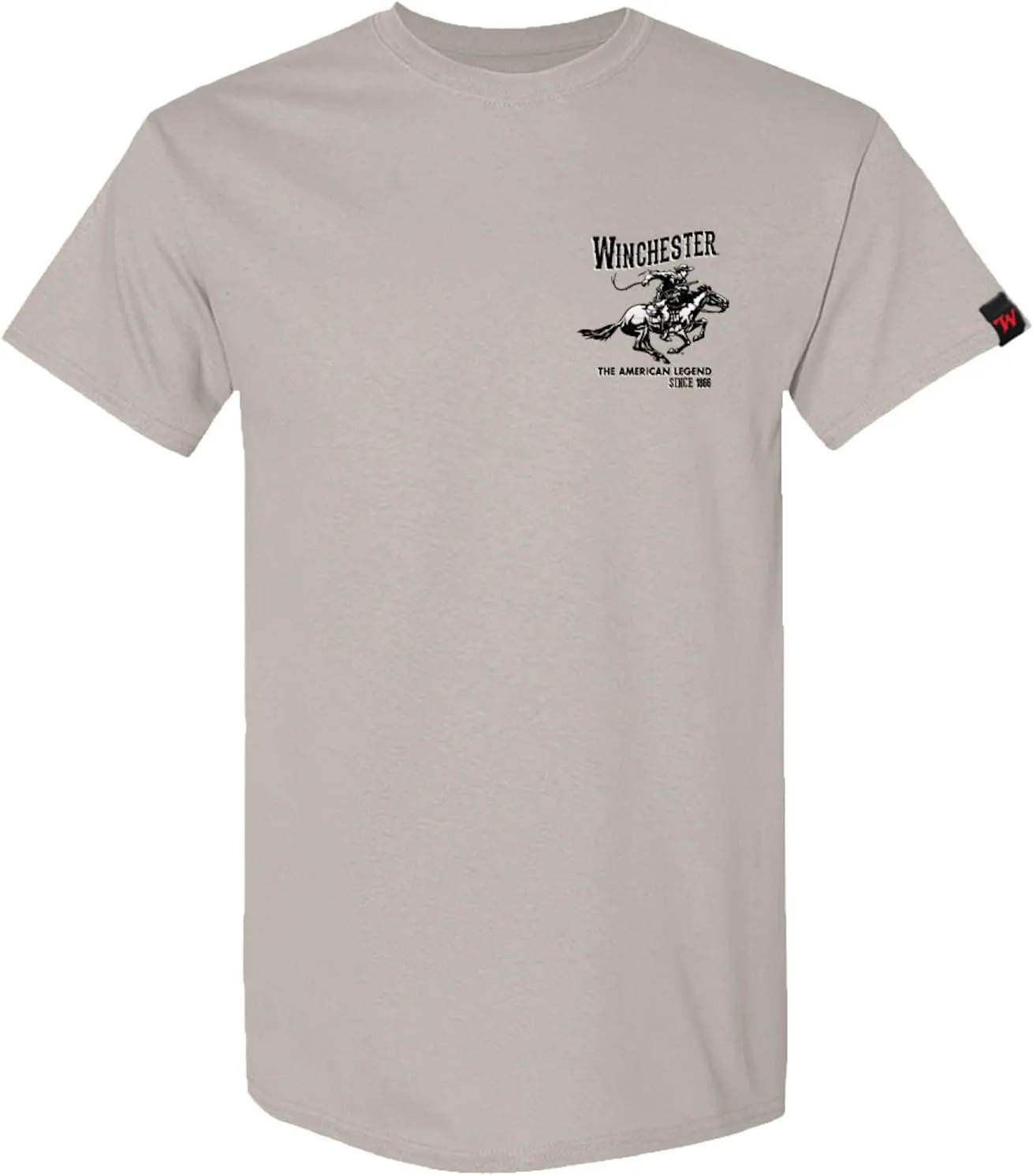 Winchester Official Vintage Horse and Rider Graphic T-Shirts for Men