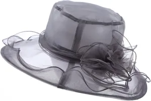 Women Church Hats for Women Fancy Tea Party Hats Wedding Fascinator Summer Travle Cap
