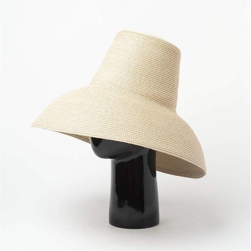 Women Hats Sun with Womens for Summer Wide Straw Beach Wind Brim Sun Lanyard Hat Baseball Caps Blank Hat
