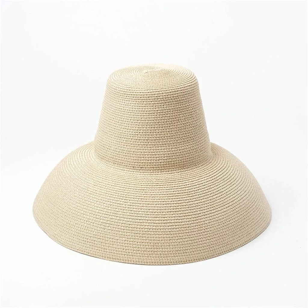 Women Hats Sun with Womens for Summer Wide Straw Beach Wind Brim Sun Lanyard Hat Baseball Caps Blank Hat