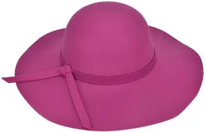 Women Ladies Floppy Wide Brim Wool Bowler Beach Hat Sun Cap Summer Beach Sun Protection Women Fashion Straw Hat