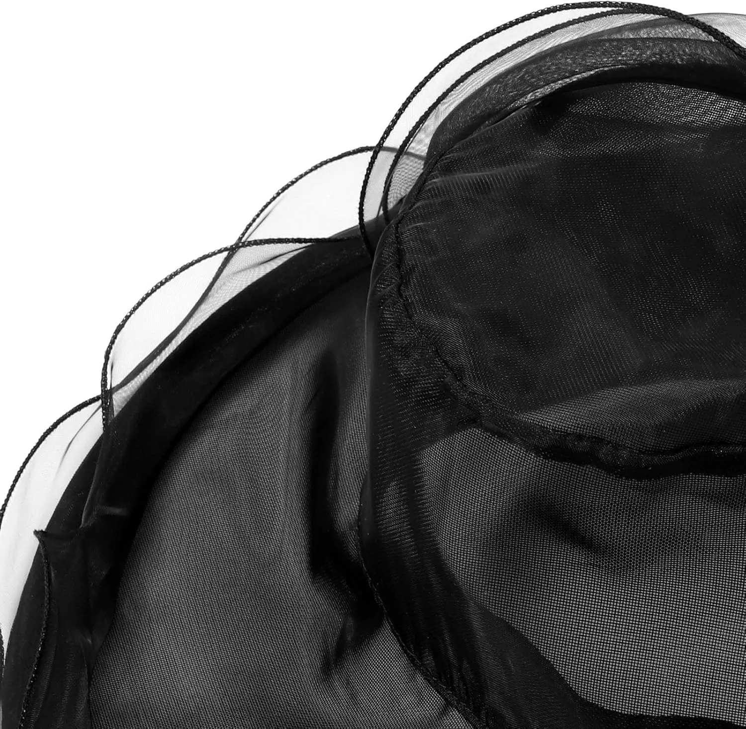 Women Organza Church Derby Hat Wide Brim Sun Caps for Wedding Tea Party Elegant Wedding Hat Wide Brim Fascinator