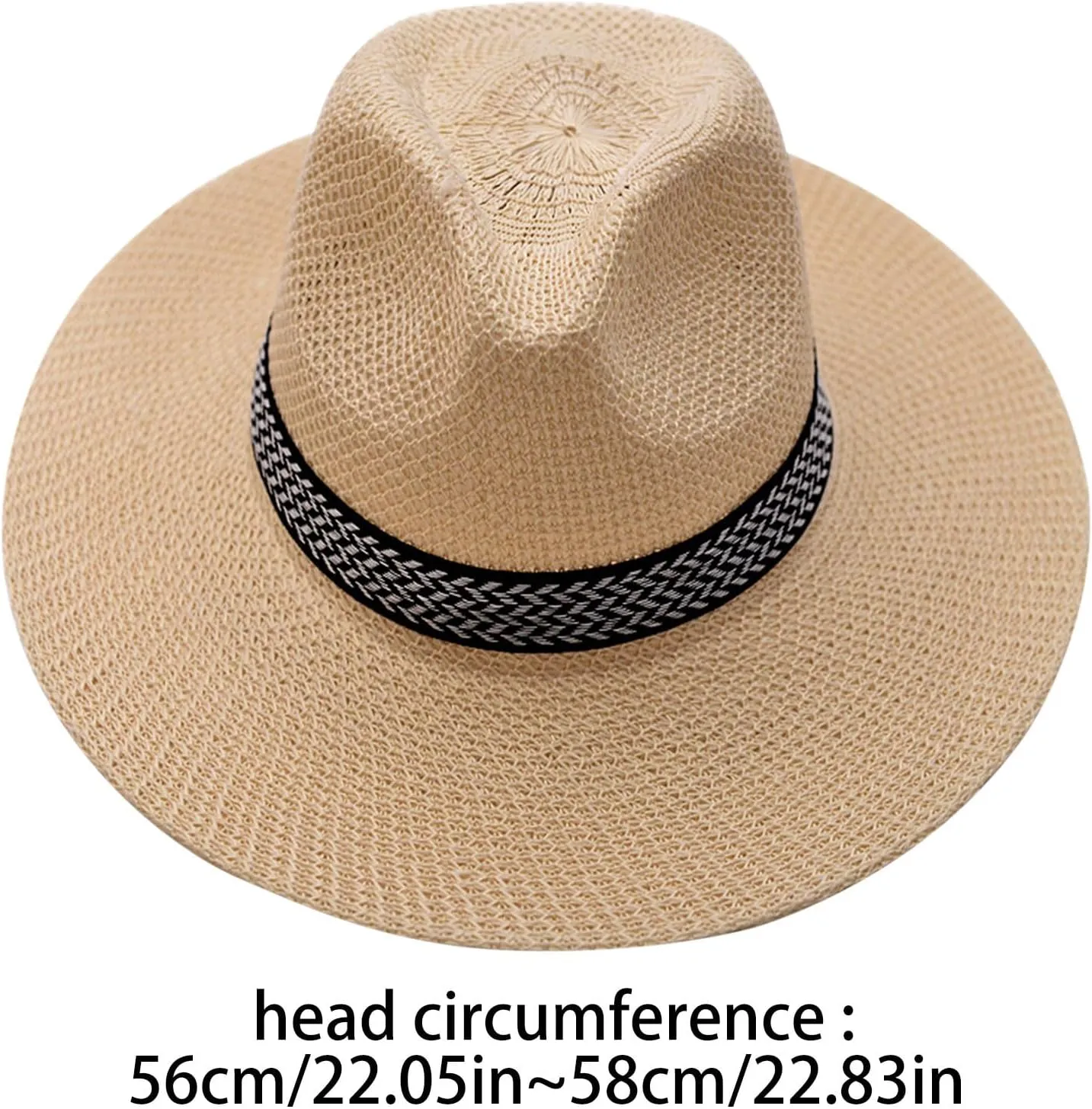 Women Sun Hat Summer Foldable Packable Wide Brim Summer Beach Hat Ladies Straw Hats with Brim Caps