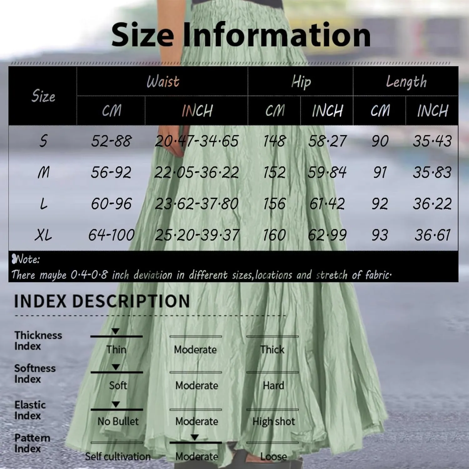 Women's Maxi Dresses 2025 Long Elastic High Waist Retro Pleated A-Line Flared Maxi Skirts, S-XL