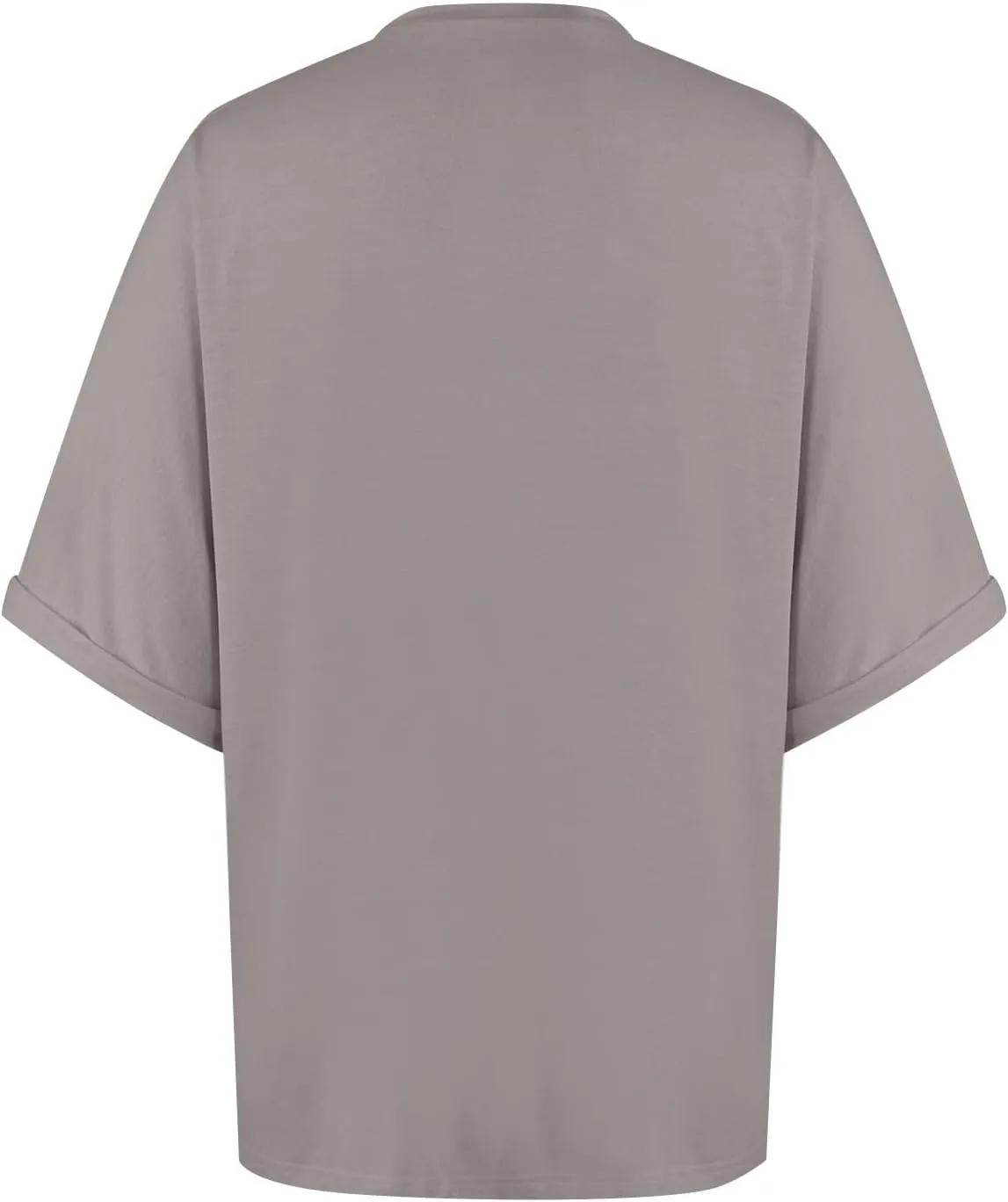 Women's Oversized T Shirts Short Sleeve Crewneck Solid Color Summer Tops Casual Loose Basic Tee Shirts Trendy Clothes