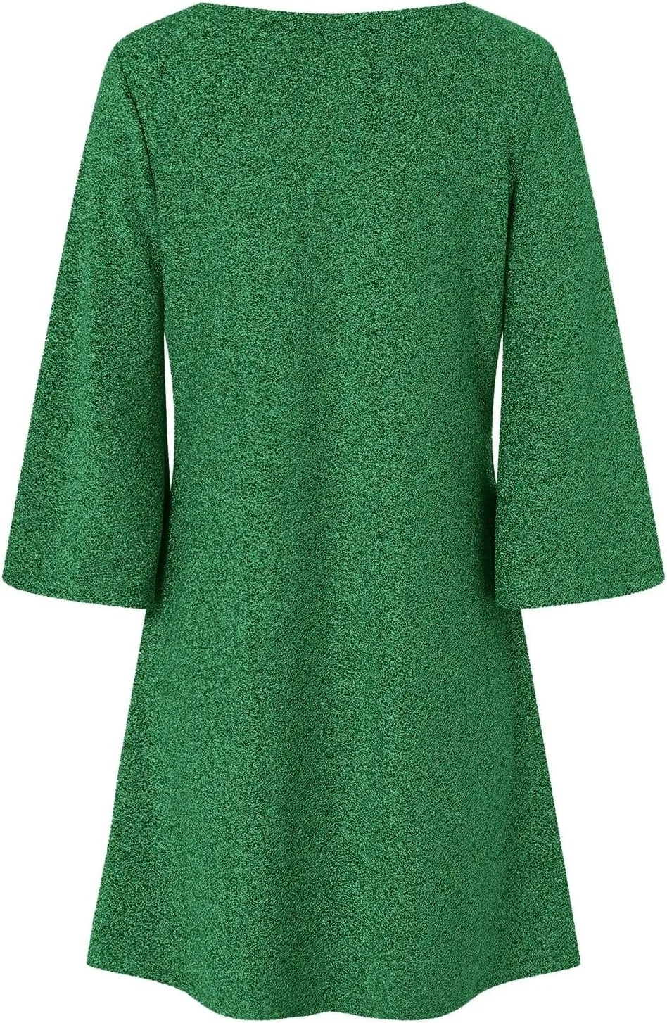 Womens Tunic Dress Long Sleeve V Neck Casual Loose Flowy Swing Shift Dresses Summer Casual Vacation Beach Sundress