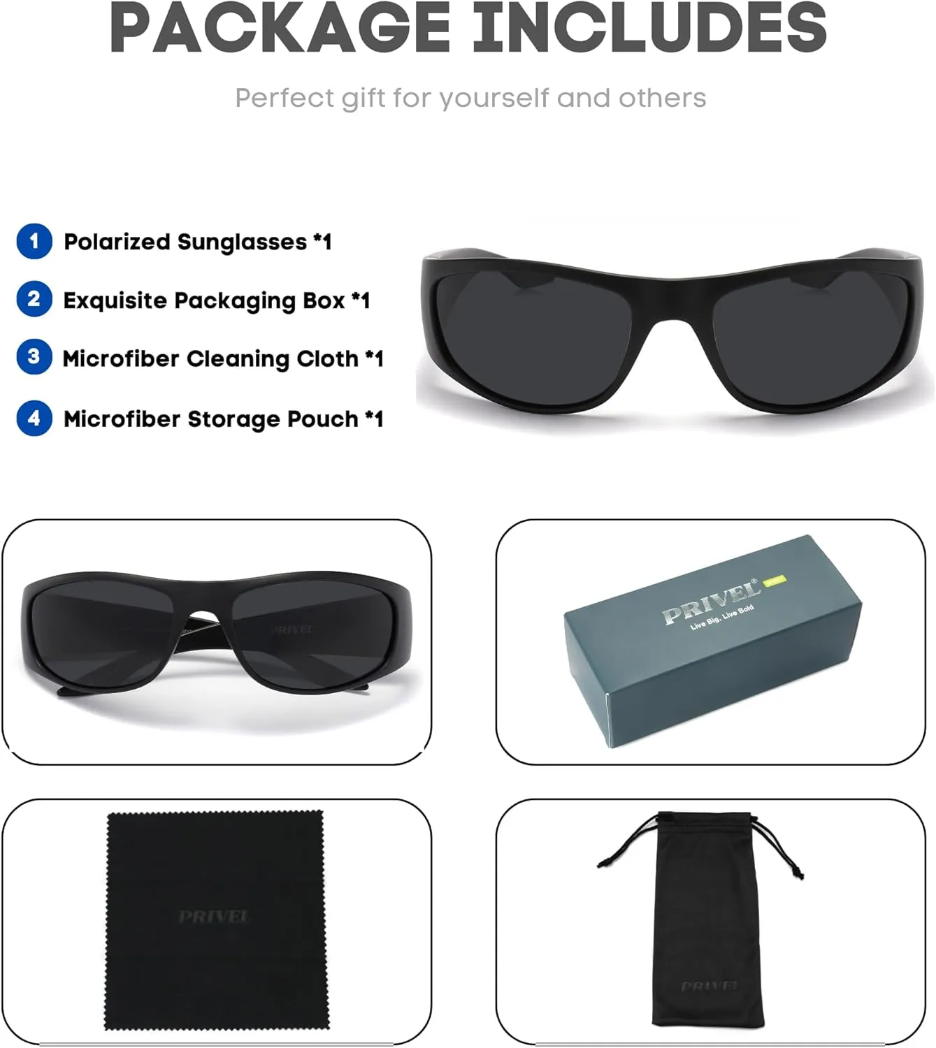 XXL Size Extra Large 150MM Wrap Around Sport Polarized Sunglasses for Big Wide Heads Men TR90 Running Cycling Glasses