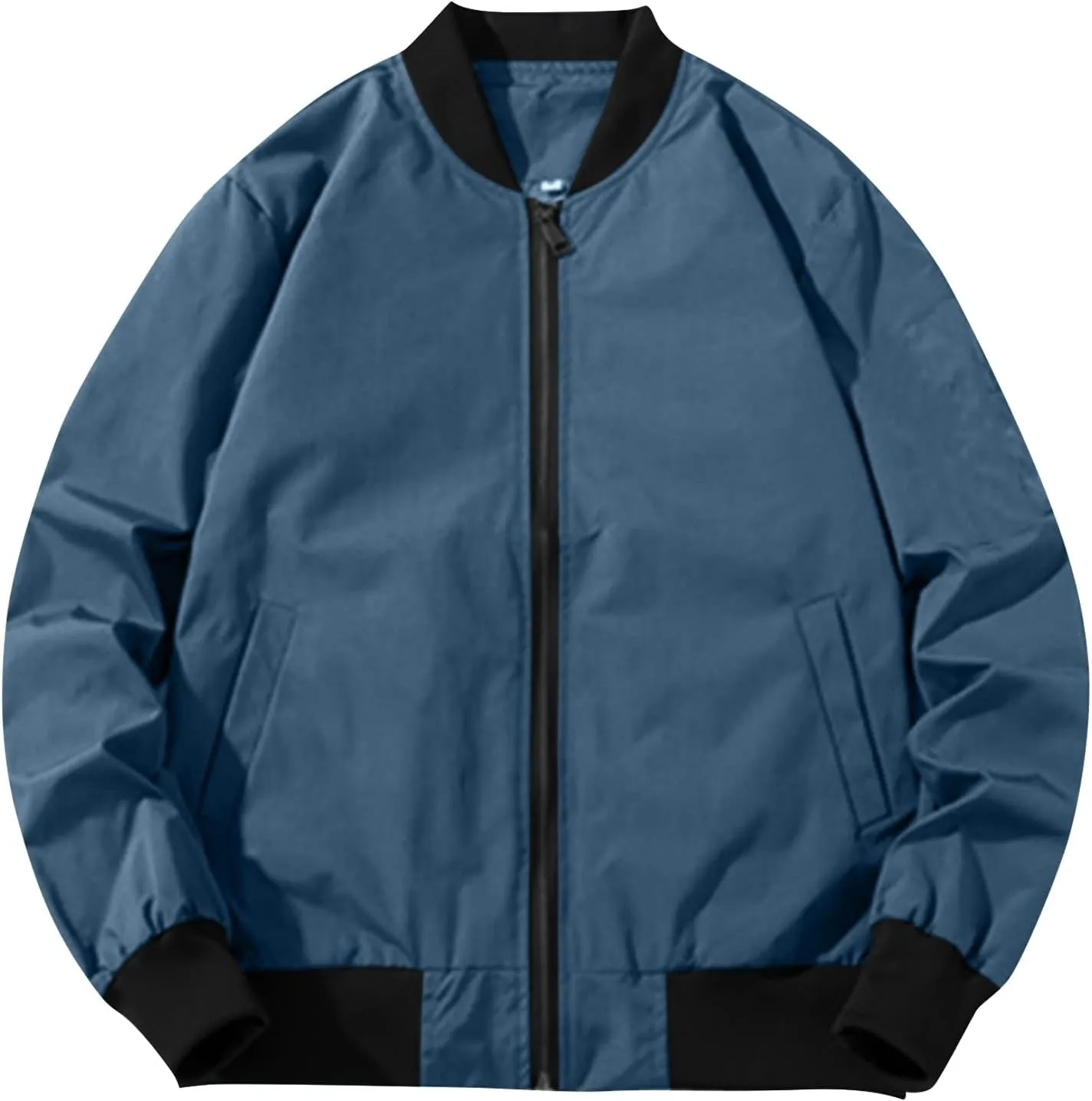 Ymosrh Fashion Jackets for Men Bomber Jacket Spring Fall Causal Softshell Windbreaker Coat Outerwear Mens Jackets