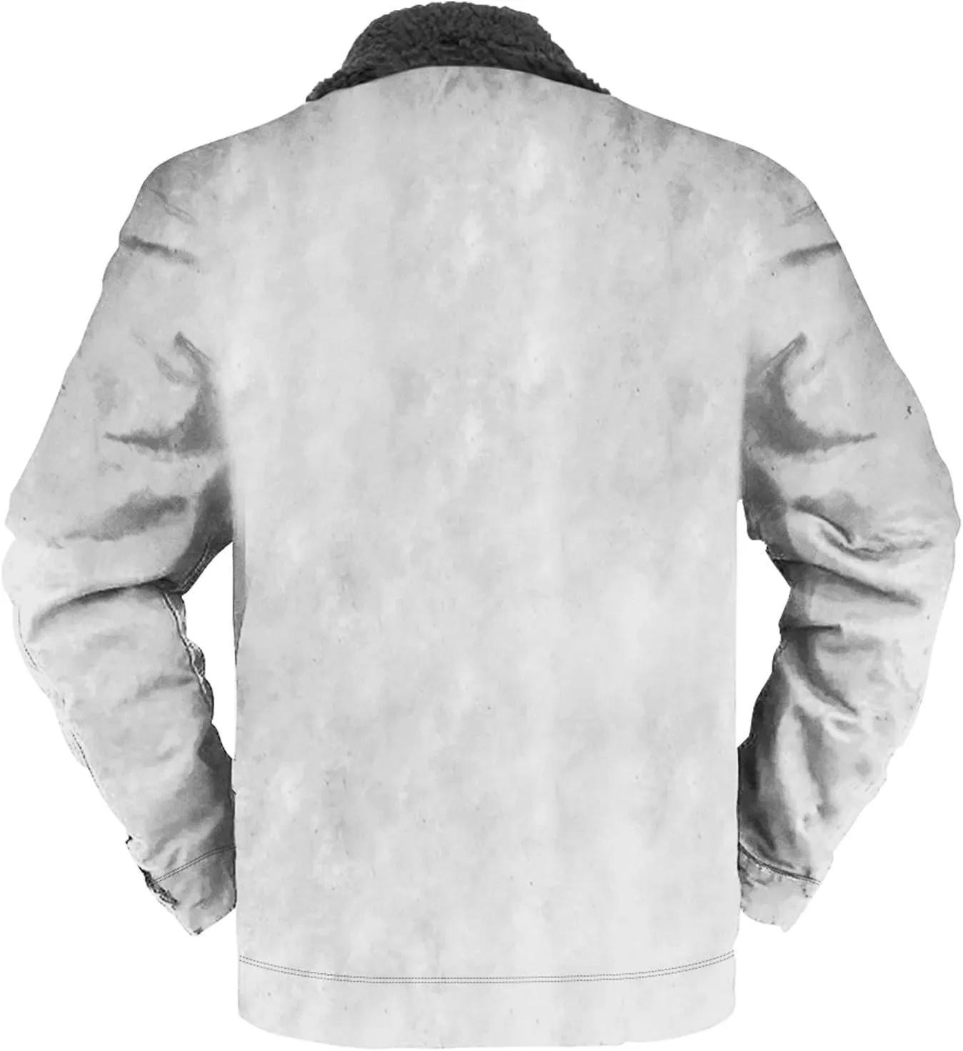 Ymosrh Men's Fleece Jackets Jackets Zip Up Winter Warm Outwear Trucker Jackets and Coats Windproof Jacket, S-5XL
