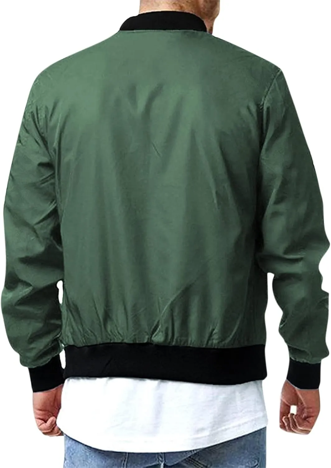 Ymosrh Mens Jackets Casual Stylish Fall Causal Softshell Windbreaker Coat Outerwear Coats and Jackets Plus Size